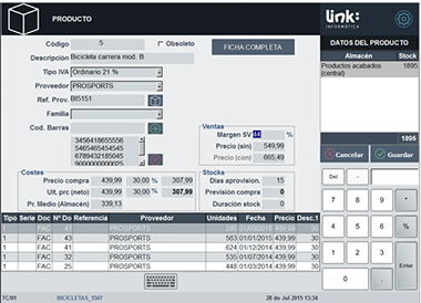 Software TPVLink a3ERP